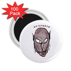 Scary Vampire Drawing 2 25  Magnets (100 Pack)  by dflcprints