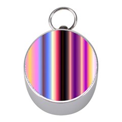 Multi Color Vertical Background Mini Silver Compasses by Simbadda