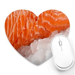 Abstract Angel Bass Beach Chef Heart Mousepads by Simbadda
