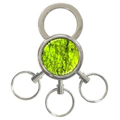 Concept Art Spider Digital Art Green 3-ring Key Chains by Simbadda