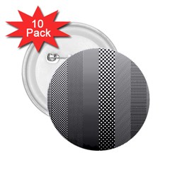 Semi Authentic Screen Tone Gradient Pack 2 25  Buttons (10 Pack)  by Simbadda