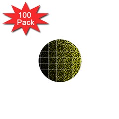 Pixel Gradient Pattern 1  Mini Magnets (100 Pack)  by Simbadda