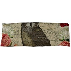 Vintage Owl Body Pillow Case (dakimakura)