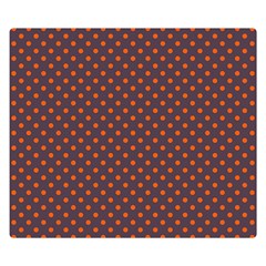 Polka Dots Double Sided Flano Blanket (small) 