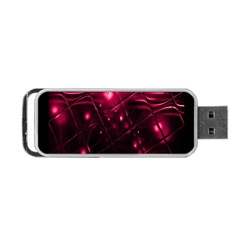 Picture Of Love In Magenta Declaration Of Love Portable Usb Flash (two Sides)