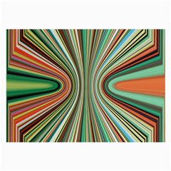 Colorful Spheric Background Large Glasses Cloth by Simbadda