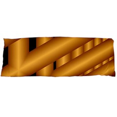 Fractal Background With Gold Pipes Body Pillow Case (dakimakura) by Simbadda