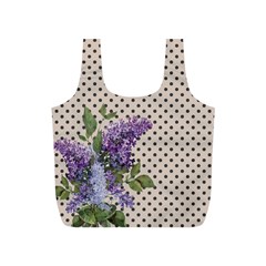 Vintage Lilac Full Print Recycle Bags (s)  by Valentinaart