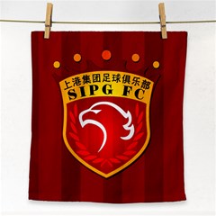 Shanghai Sipg F C  Face Towel by Valentinaart