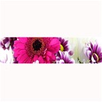 Pink Purple And White Flower Bouquet Large Bar Mats 32 x8.5  Bar Mat