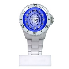 Abstract Background Blue Created With Layers Plastic Nurses Watch by Simbadda