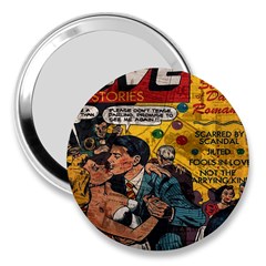 Love Stories 3  Handbag Mirrors by Valentinaart