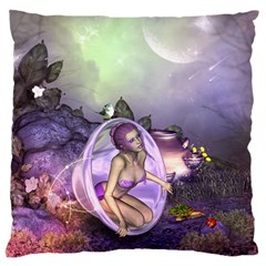 Wonderful Fairy In The Wonderland , Colorful Landscape Standard Flano Cushion Case (one Side) by FantasyWorld7