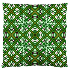 Digital Computer Graphic Seamless Geometric Ornament Large Cushion Case (two Sides)