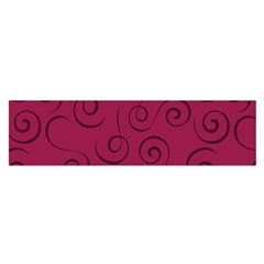 Pattern Satin Scarf (oblong)