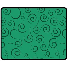 Pattern Fleece Blanket (medium)  by Valentinaart