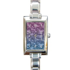 Celebration Purple Pink Grey Rectangle Italian Charm Watch by Mariart