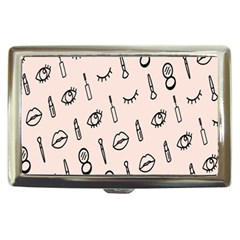 Makeup Tools Eye Mirror Pink Lip Cigarette Money Cases by Mariart