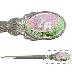 Wonderful Unicorn With Foal On A Mushroom Letter Openers by FantasyWorld7