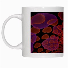 Heart Invasion Background Image With Many Hearts White Mugs by Simbadda