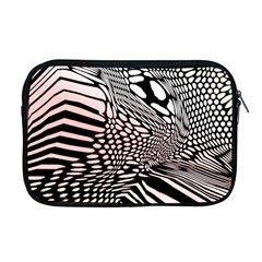 Abstract Fauna Pattern When Zebra And Giraffe Melt Together Apple Macbook Pro 17  Zipper Case