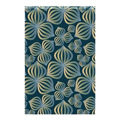 Gradient Flowers Abstract Background Shower Curtain 48  X 72  (small) 