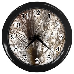 Tree Art Artistic Tree Abstract Background Wall Clocks (black) by Nexatart