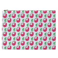 Fruit Pink Green Mangosteen Cosmetic Bag (xxl)  by Mariart