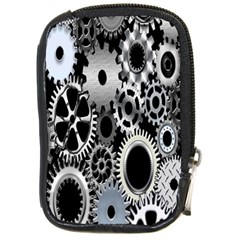 Gears Technology Steel Mechanical Chain Iron Compact Camera Cases by Mariart