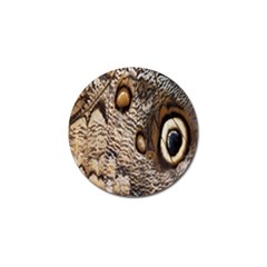 Butterfly Wing Detail Golf Ball Marker (4 Pack) by Nexatart