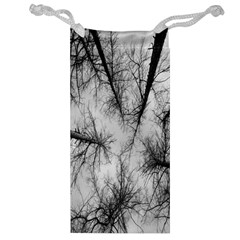 Trees Without Leaves Jewelry Bag by Nexatart