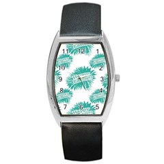 Happy Easter Theme Graphic Barrel Style Metal Watch by dflcprints