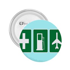 Traffic Signs Hospitals, Airplanes, Petrol Stations 2 25  Buttons by Mariart