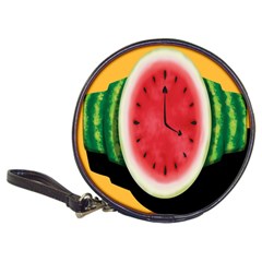 Watermelon Slice Red Orange Green Black Fruite Time Classic 20-cd Wallets by Mariart