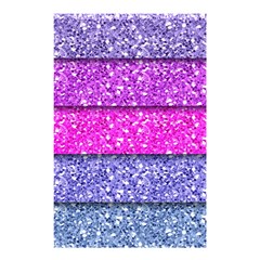 Violet Girly Glitter Pink Blue Shower Curtain 48  X 72  (small)  by Mariart