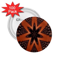 Digital Kaleidoskop Computer Graphic 2 25  Buttons (100 Pack) 