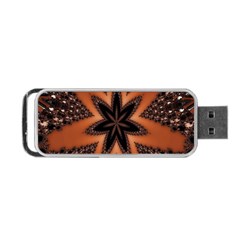 Digital Kaleidoskop Computer Graphic Portable Usb Flash (one Side) by Nexatart