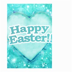 Happy Easter Theme Graphic Small Garden Flag (two Sides) by dflcprints