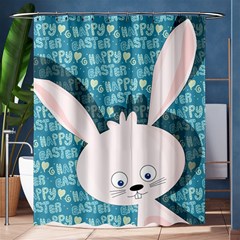 Easter Bunny  Shower Curtain 60  X 72  (medium)  by Valentinaart