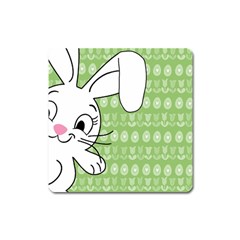 Easter Bunny  Square Magnet