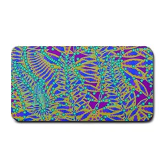 Abstract Floral Background Medium Bar Mats by Nexatart