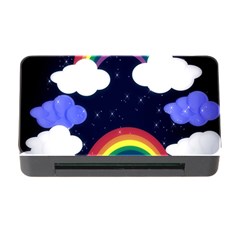 Rainbow Animation Memory Card Reader With Cf by Nexatart