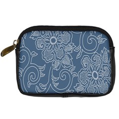 Flower Floral Blue Rose Star Digital Camera Cases by Mariart