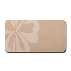 Hibiscus Sakura Toasted Almond Grey Medium Bar Mats by Mariart