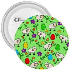 Easter Lamb 3  Buttons by Valentinaart