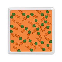 Carrot Pattern Memory Card Reader (square)  by Valentinaart