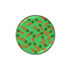 Carrot Pattern Hat Clip Ball Marker (10 Pack) by Valentinaart