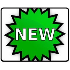 New Icon Sign Double Sided Fleece Blanket (medium)  by Mariart