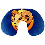 Zodiac Aries Travel Neck Pillows Front