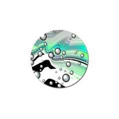 Small And Big Bubbles Golf Ball Marker (4 Pack) by Nexatart